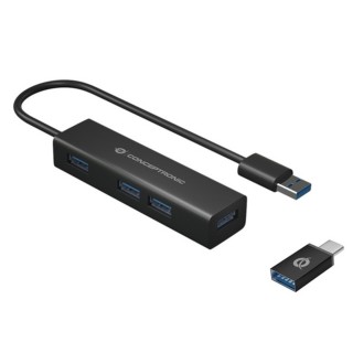 conceptronic hub usb 3.0 conceptronic hubbies06b 4 puertos
