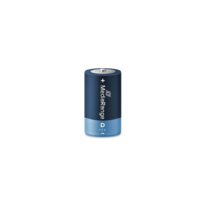 pilas alcalinas mediarange mono-d 1.5v 11900mah 2pack