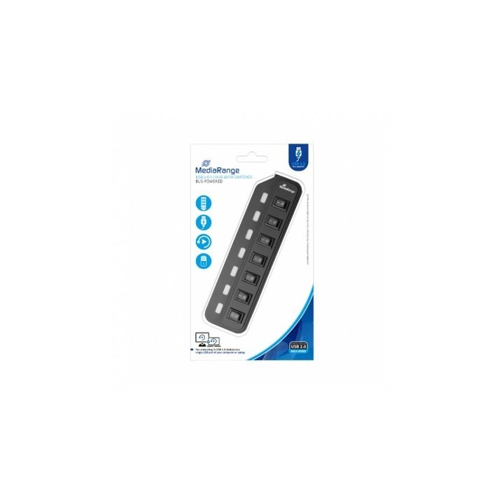 hub mediarange usb 2.0 7xusb 2.0 7xusb 2.0