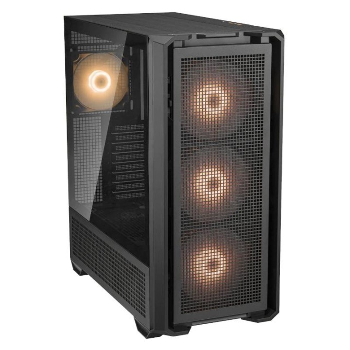 cougar caja minitorre mx600 mini rgb negro