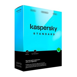 kaspersky antivirus kaspersky standard 3 dispositivos 1 ano en caja