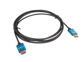 lanberg cable hdmi lanberg macho - macho v2.0 4k slim 1m negro