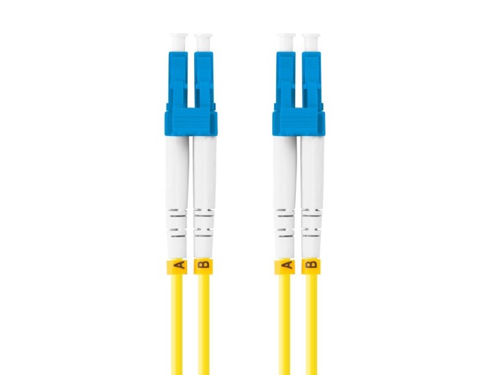 lanberg latiguillo fibra optico lc - upc lanberg 1m mono duplex g657a1 lszh amarillo