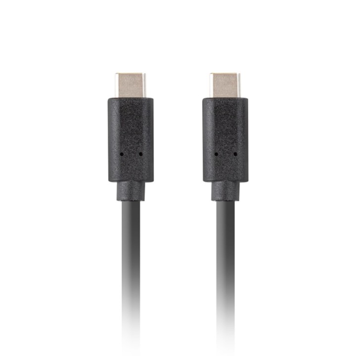 lanberg cable usb tipo c lanberg 0.5m - macho - macho - negro