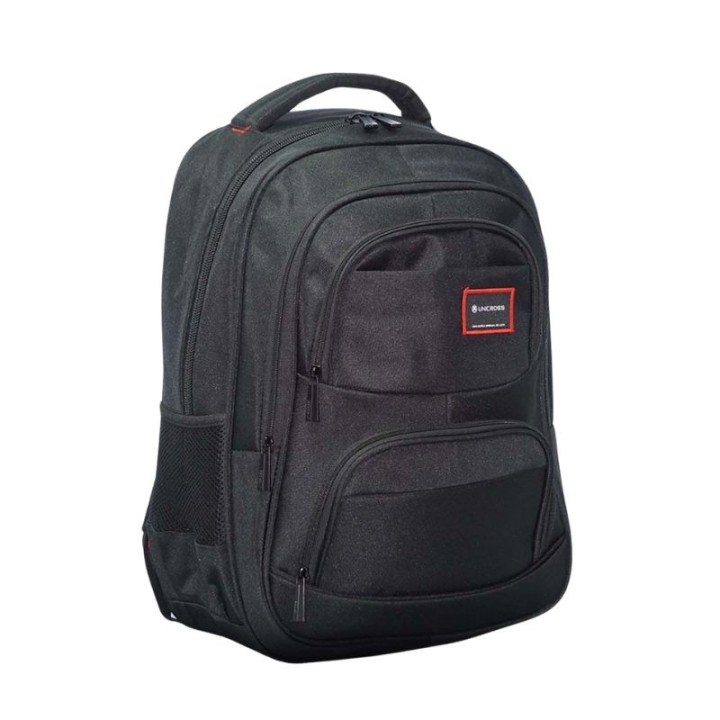 mochila portatil unicross delta 18  negro usb compartimento acolchado 50x33x25cm