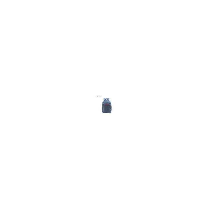 mochila portatil unicross style 18  azul usb compartimento acolchado 47x33x23cm