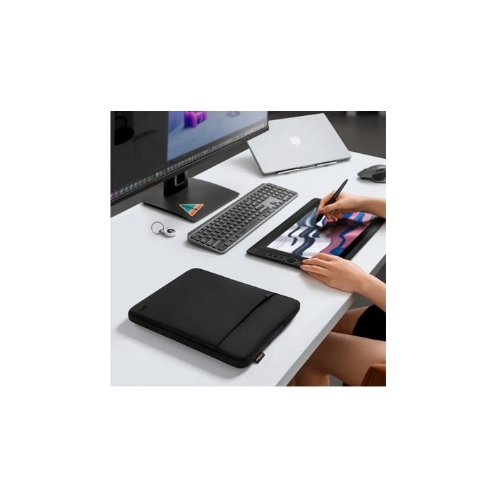 funda portatil 16  tomtoc defender a13 premium black refuerzo cornerarmor