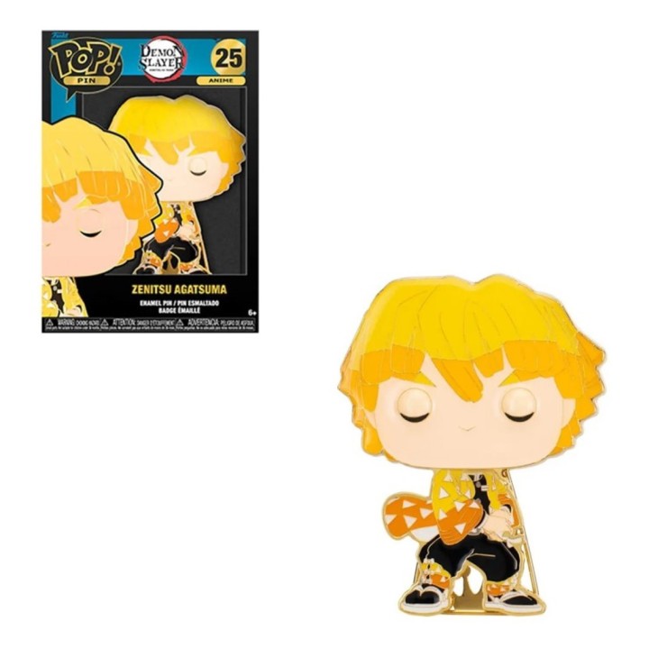 loungefly pop pin loungefly funko demon slayer kimetsu no yaiba zenitsu agatsuma