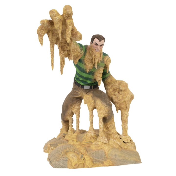 diamond collection figura diamond collection marvel comic gallery spiderman sandman