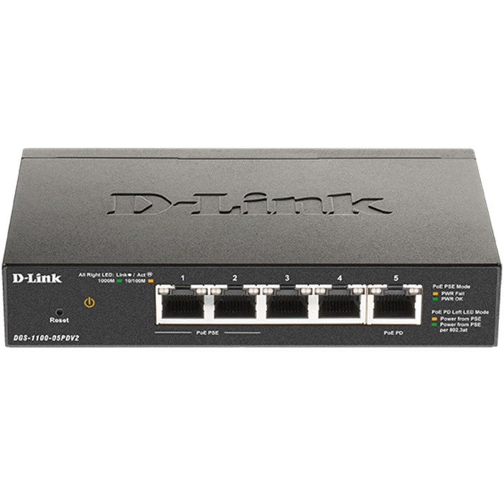 d - link switch d - link 5 puertos gigabit poe - powered smart managed