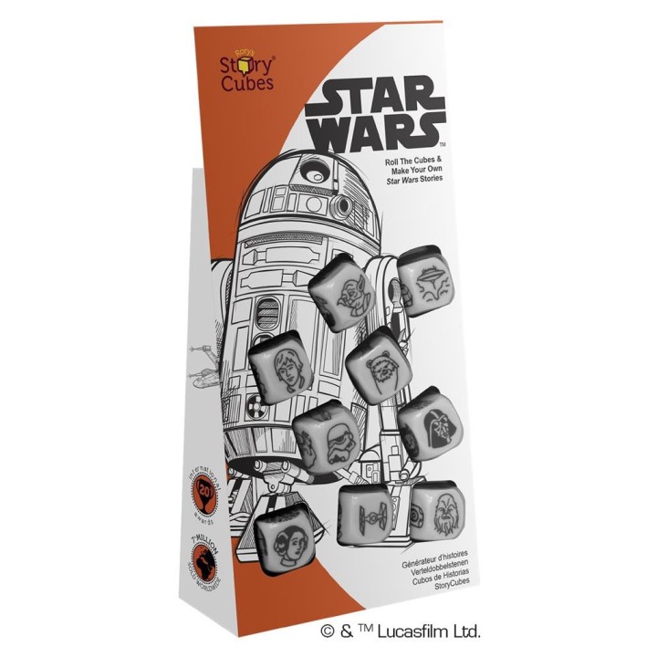 juegos juego de mesa story cubes star wars pegi 8