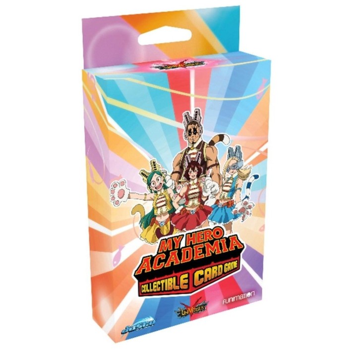 jasco games juego de cartas my hero academia expansion series 3 wild wild pussycats deck