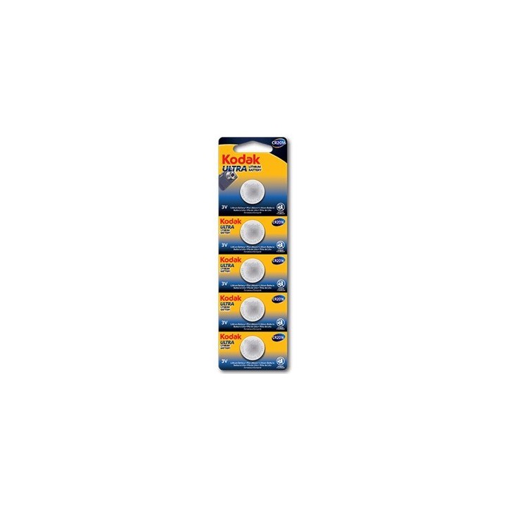 kodak blister pilas kodak boton litio ultra 2016 blister carton perforado -  5 pilas