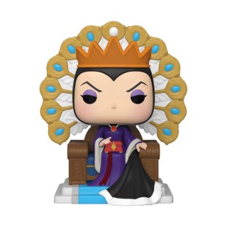 funko funko pop deluxe disney villanos reina malvada en el trono 50270