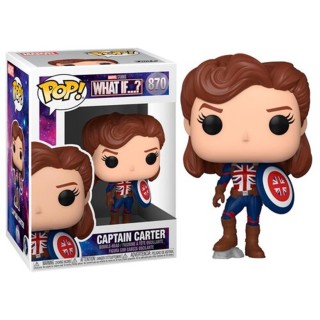 funko funko pop marvel what if capitana carter 55811