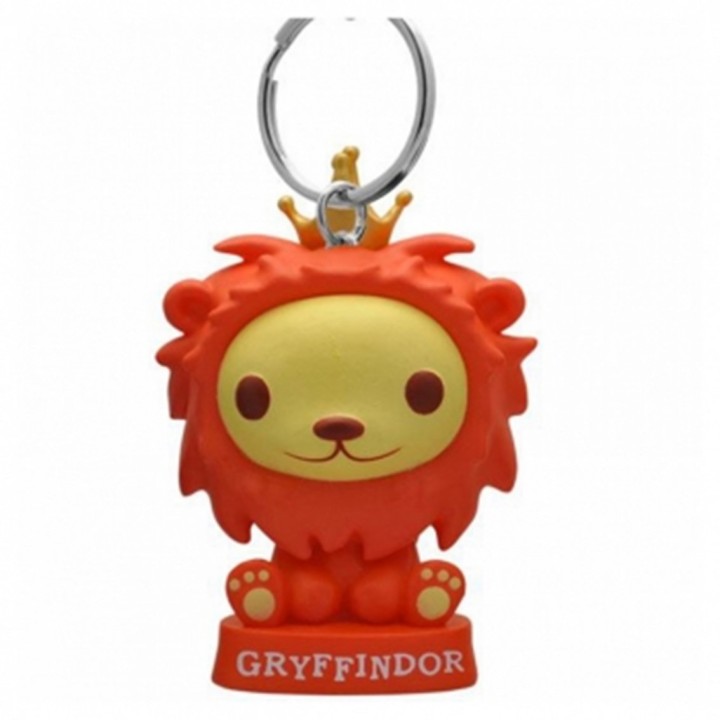 plastoy llavero plastoy harry potter mascota casa gryffindor chibi pvc