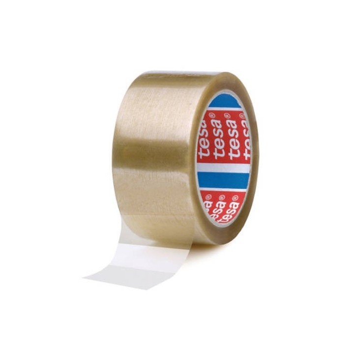 tesa cinta de embalaje en polipropileno 50mm.x132m. transparente tesa 04089-00042-06  pack: 6 unidad
