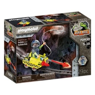 playmobil playmobil dino rise mina cruiser