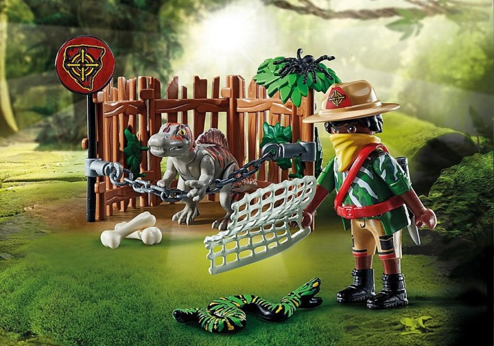 playmobil playmobil spinosaurus bebe