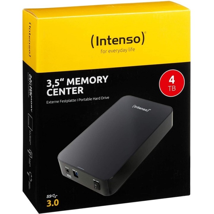 intenso hdd externo 6031512 4tb 3.5 usb 3.0 negro