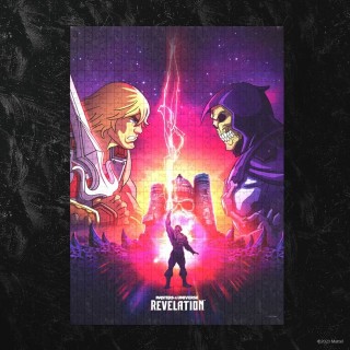 puzzle amos del universo revelacion he - man & skeletor 1000 piezas