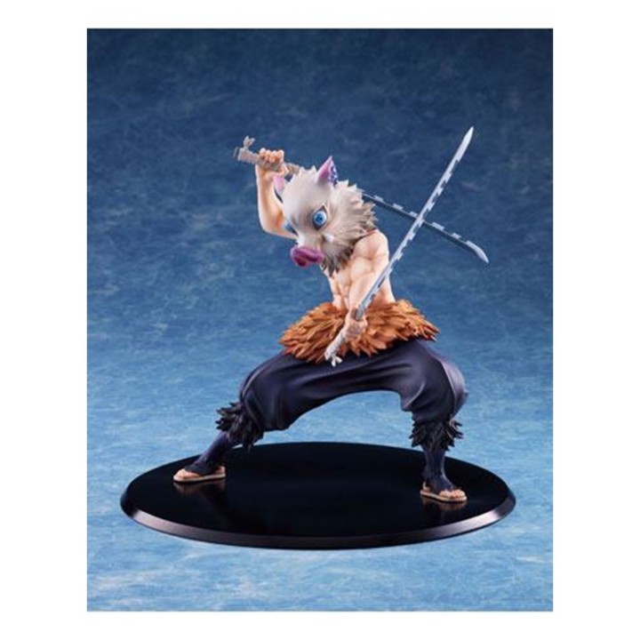 aniplex figura aniplex demon slayer kimetsu no yaiba inosuke hashibira con & sin mascara de jabali