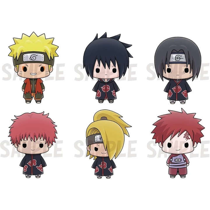 megahouse figuras megahouse naruto chokorin mascot set vol. 2 6 articulos