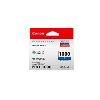 canon cartucho canon pfi - 1000b azul pro - 1000