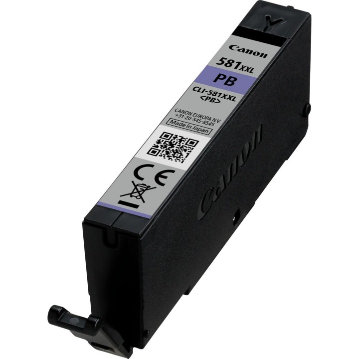 canon cartucho tinta canon cli 581 pb xxl photo blue pixma tr7550 - tr8550 - ts6150 - ts6151 - ts815