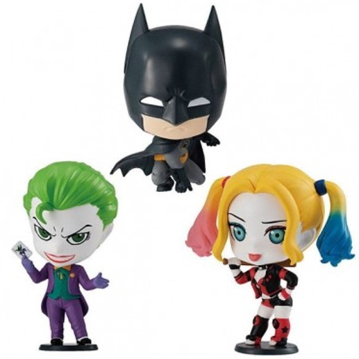 bandai set bolas gashapon bandai batman capchara 01 30 unidades