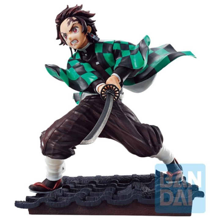 ichibansho figura bandai ichibansho demon slayer kimetsu no yaiba tanjiro kamado 14 cm exclusiva