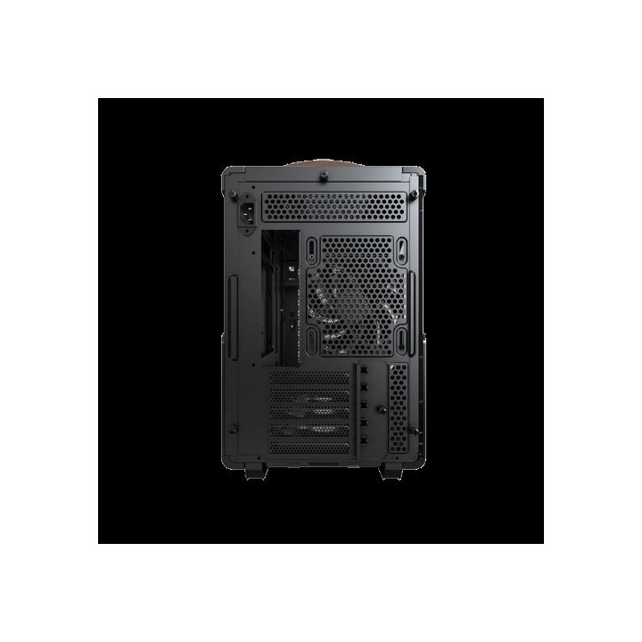 torre m-atx montech heritage pro black 4vent 120mm cpu 170mm gpu 400mm