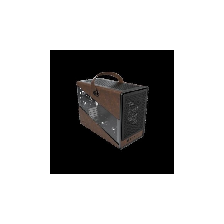 torre m-atx montech heritage pro black 4vent 120mm cpu 170mm gpu 400mm