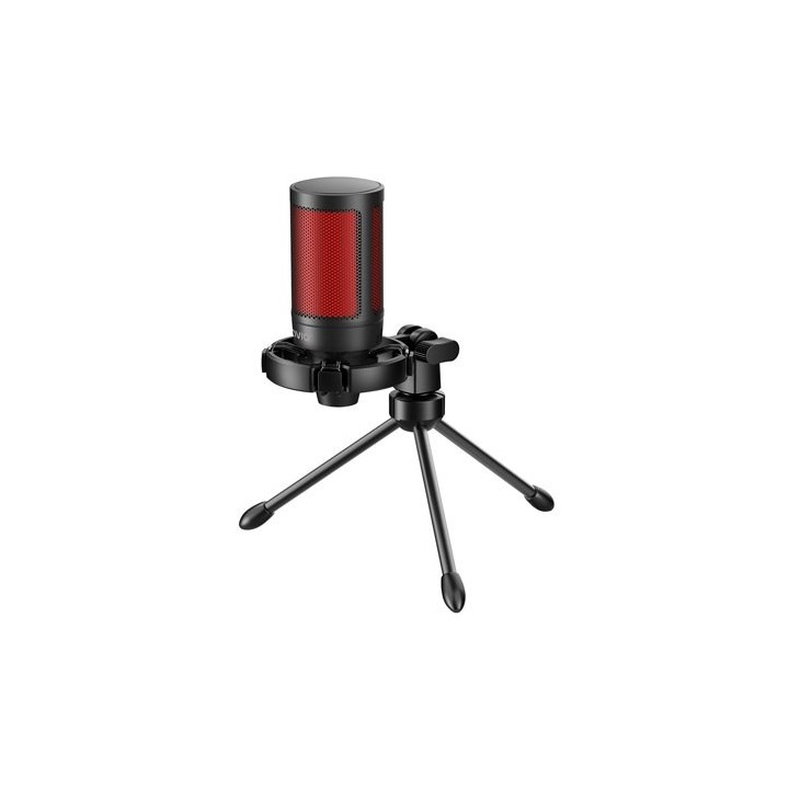 microfono savio gaming sonar pro filtro antipop usb-c plug