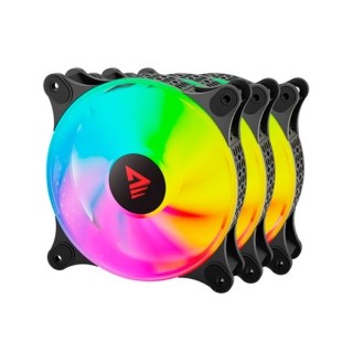 ventilador 120x120 savio blast argb pack 3 uds 1800rpm 25db pwm 4-pin