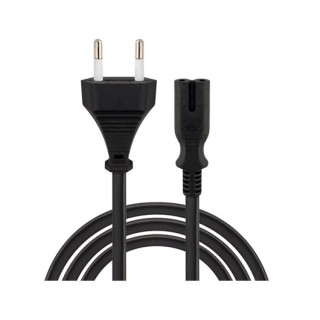 cable alimentacion universal savio cl-185 5m 2 pines c7 negro