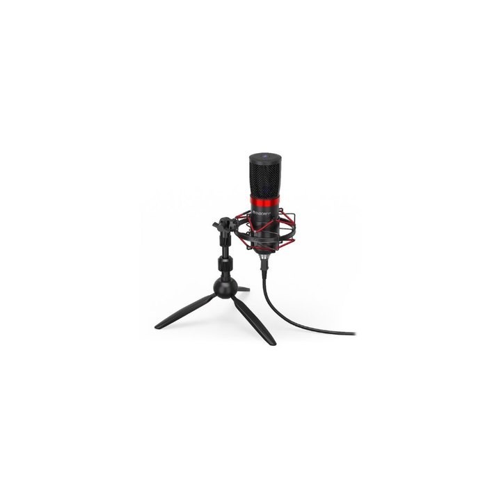 microfono endorfy solum streaming t tripode filtro antipop usb cable 1.8m