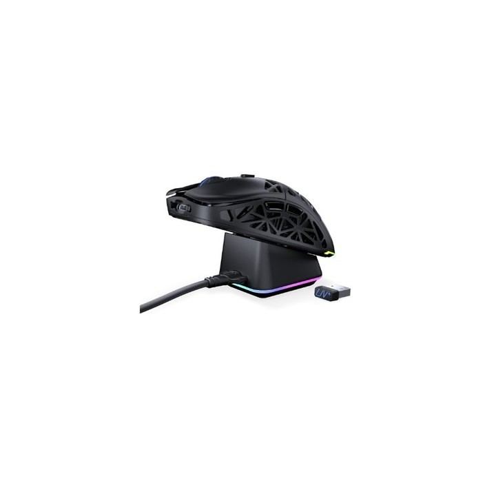 raton optico endorfy liv plus wireless inalambrico 2.4ghz + bt   6 botones   26?000 dpi   argb   doc