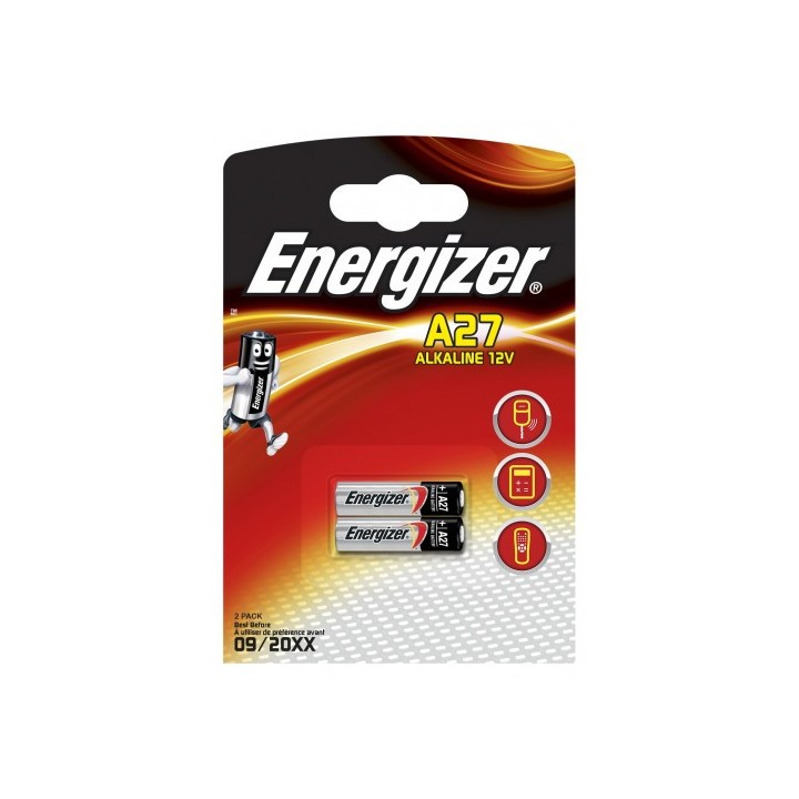 energizer blister 2 pilas especiales modelo a27 energizer 639333