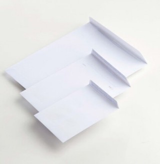 sam caja 250 bolsas din b4 folio (250x353) offset blanco 100 grs. autosam autoadhesivo con tira de s