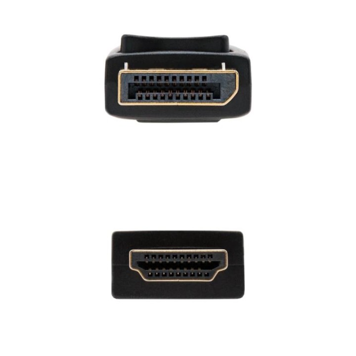 nanocable cable conversor dp a hdmi negro 10m