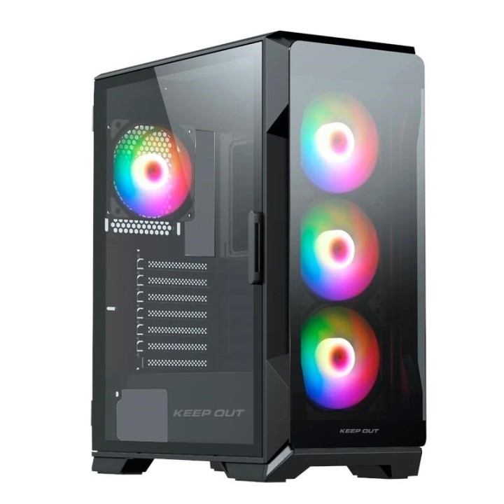 keep out caja e-atx xc-901 pro argb type-c