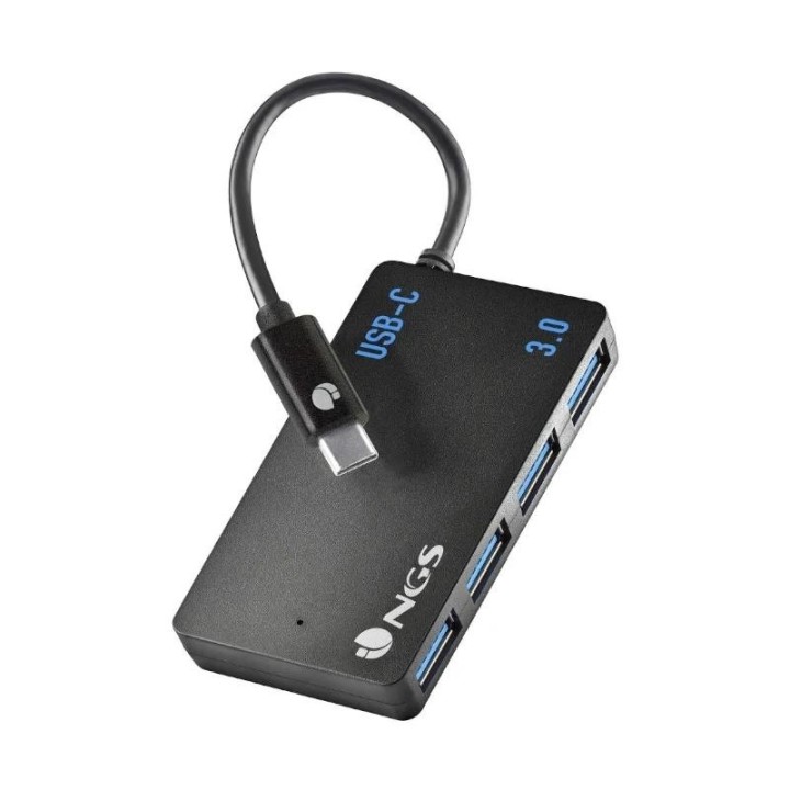 ngs wonder 4 hub 4 puertos usb-c