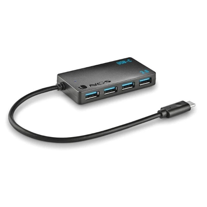 ngs wonder 4 hub 4 puertos usb-c