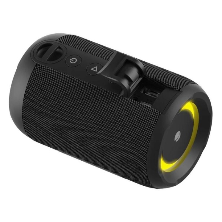 ngs altavoz portatil bt, luces rgb ipx7