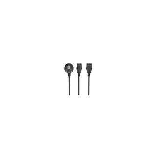 cable alimentacion cpu aisens cee7/m-2xc13/h negro 1,8mts