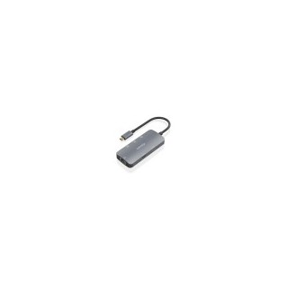 hub aisens usb-c dock 6 en 1 usb-c a 1xhdmi 1xrj45 3xusb-a usb-c pd 15cm