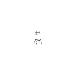 soporte aisens suelo ruedas bandeja pantalla 80kg de 37-86 negro