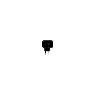 cargador usb 17w aisens 5v 3.4a 2xusb con control ai negro
