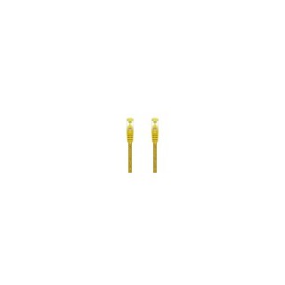 cable red aisens latiguillo rj45 lszh cat.7 sftp pimf 0.5m amarillo
